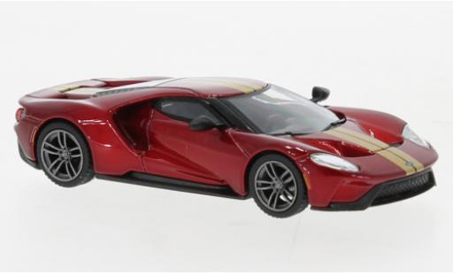 Diecast model cars Ford GT Berlinetta red 1/64 Tarmac Works