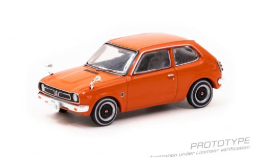 Diecast model cars Honda Civic Base (SB1) orange 1/64 Tarmac Works