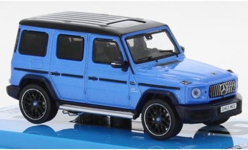 Diecast model cars Mercedes Classe G AMG G63 metallise blue/black 1/64 Tarmac Works