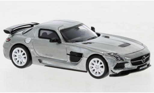 Diecast model cars Mercedes AMG GT Black Series metallise white 1/64 Tarmac Works