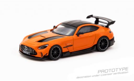 Diecast model cars Mercedes AMG GT Black Series orange 1/64 Tarmac Works