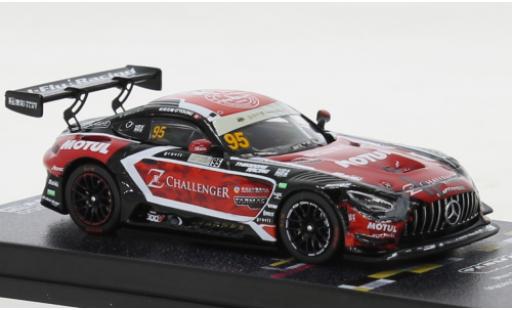 Diecast model cars Mercedes AMG GT GT3 3 No.95 Craft-Bamboo Racing Macau GT Cup 2021 1/64 Tarmac Works