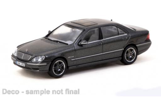 Diecast model cars Mercedes Classe S AMG S65 metallise grey 1/64 Tarmac Works
