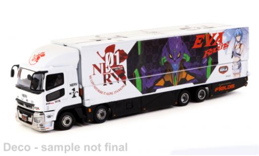 Diecast model cars Mitsubishi Fuso Super Great EVA Racing 1/64 Tarmac Works