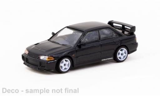 Diecast model cars Mitsubishi Lancer Evolution III GSR &Atilde;&copy;volution black 1/64 Tarmac Works