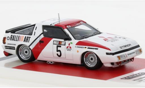 Diecast model cars Mitsubishi Starion Base RHD No.5 Ralliart Macau Guia Race 1988 1/64 Tarmac Works