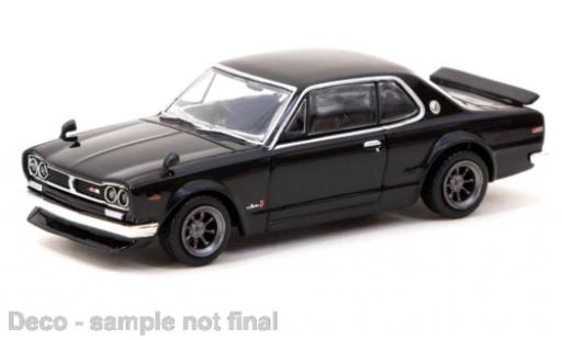 Diecast model cars Nissan Skyline 2000 GT-R (KPGC10) black 1/64 Tarmac Works