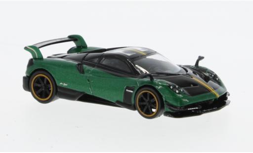 Diecast model cars Pagani Huayra BC metallise vert 1/64 Tarmac Works