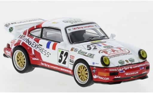 Diecast model cars Porsche 911 RSR 3.8 No.52 24h Le Mans 1994 1/64 Tarmac Works