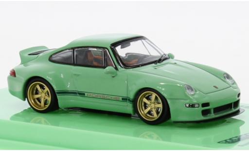 Diecast model cars Porsche 911 Base Gunther Works green 1/64 Tarmac Works