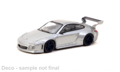Diecast model cars Porsche 911 RWB Old & Nouveau metallise grey 1/64 Tarmac Works