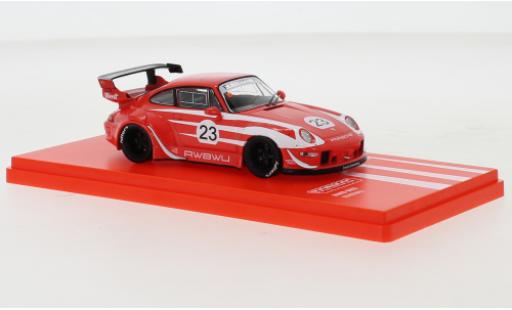 Diecast model cars Porsche 911 RWB red WU 1/64 Tarmac Works