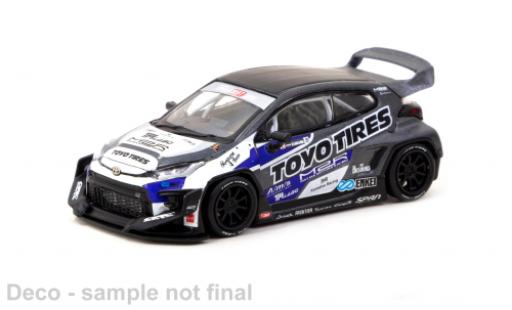 Diecast model cars Toyota Yaris Pandem GR Toyo Tires 1/64 Tarmac Works