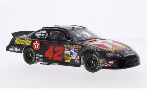 Diecast model cars Dodge Charger course No.42 Chip Ganassi Racing Texaco Havoline Nascar 2007 J-P.Montoya 1/24 Team Caliber