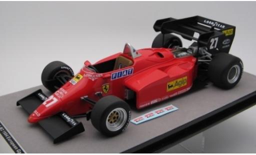 Diecast model cars Ferrari 126 C4 -M2 No.27 Scuderia formula 1 GP Europa 1984 M.Alboreto 1/18 Tecnomodel