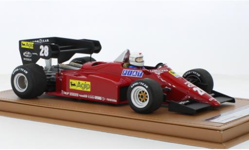 Diecast model cars Ferrari 126 C4 -M2 No.28 formula 1 GP Europa 1984 1/18 Tecnomodel