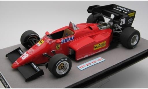 Diecast model cars Ferrari 126 C4 -M2 No.28 Scuderia formula 1 GP Europa 1984 R.Arnoux 1/18 Tecnomodel