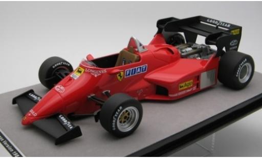 Diecast model cars Ferrari 126 C4 -M2 red Scuderia formula 1 1984 v&Atilde;&copy;hicule de pr&Atilde;&copy;sentation 1/18 Tecnomodel