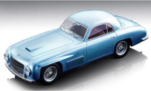 Diecast model cars Ferrari 166 S Coupe Allemano metallic blue RHD 1948 1/18 Tecnomodel
