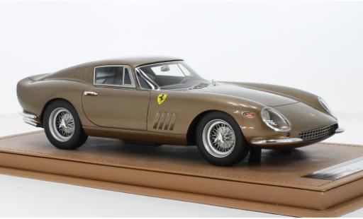Diecast model cars Ferrari 275 GTB bronze 1965 1/18 Tecnomodel