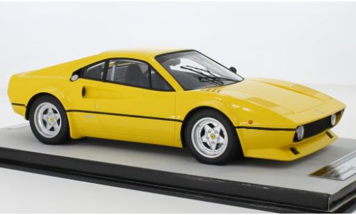 Diecast model cars Ferrari 308 GTB/4 LM yellow 1976 Pressefahrzeug 1/18 Tecnomodel