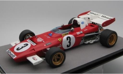 Diecast model cars Ferrari 312 B2 No.3 Scuderia formula 1 GP Zandvoort 1971 C.Regazzoni 1/18 Tecnomodel