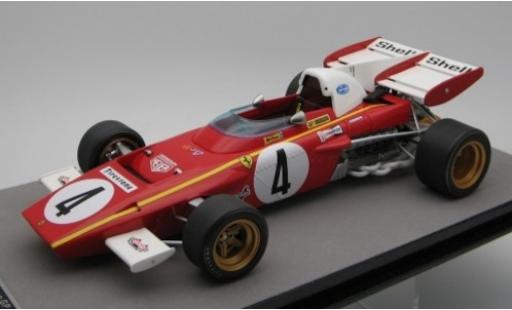 Diecast model cars Ferrari 312 B2 No.4 Scuderia formula 1 GP Monaco 1971 J.Ickx 1/18 Tecnomodel