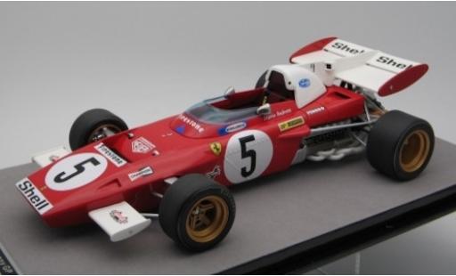 Diecast model cars Ferrari 312 B2 No.5 Scuderia formula 1 GP Germany 1971 M.Andretti 1/18 Tecnomodel