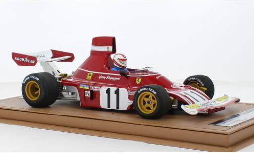 Diecast model cars Ferrari 312 B3 No.11 formula 1 GP Germany 1974 1/18 Tecnomodel