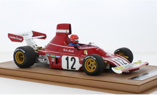 Diecast model cars Ferrari 312 B3 No.12 formula 1 GP Spanien 1974 1/18 Tecnomodel