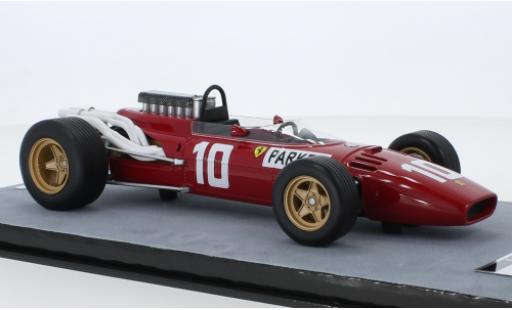 Diecast model cars Ferrari 312 F1 No.10 Scuderia formula 1 GP N&Atilde;&frac14;rburgring 1966 M.Parkes 1/18 Tecnomodel