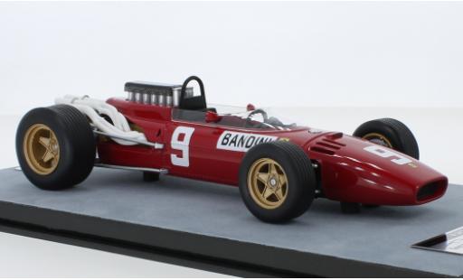 Diecast model cars Ferrari 312 F1 No.9 Scuderia formula 1 GP Germany 1966 L.Bandini 1/18 Tecnomodel