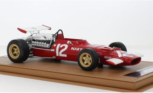 Diecast model cars Ferrari 312 F1 No.12 formula 1 GP Mexiko 1969 1/18 Tecnomodel