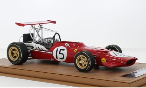 Diecast model cars Ferrari 312 F1 No.15 formula 1 GP Spanien 1969 1/18 Tecnomodel