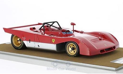Diecast model cars Ferrari 312 PB red 1971 Press Version 1/18 Tecnomodel