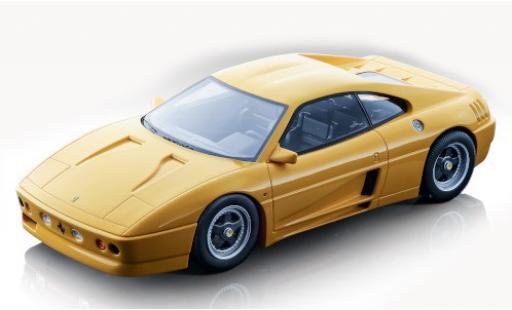Diecast model cars Ferrari 348 Zagato yellow 1991 1/18 Tecnomodel