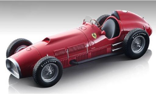 Diecast model cars Ferrari 375 Indianapolis red Scuderia Automobil Weltmeisterschaft 500 1952 Pressefahrzeug 1/18 Tecnomodel