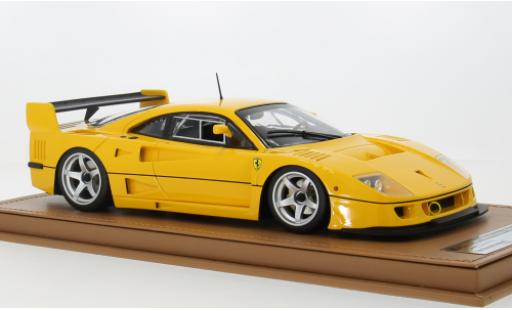 Diecast model cars Ferrari F40 LM yellow 1996 1/18 Tecnomodel