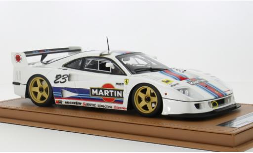 Diecast model cars Ferrari F40 LM white Martini 1996 1/18 Tecnomodel