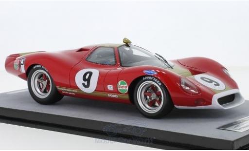 Diecast model cars Ford P68 Course RHD No.9 1000 Km Spa 1968 F.Gardner/H.Hahne 1/18 Tecnomodel