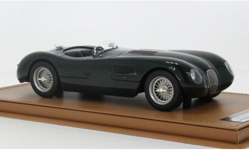 Diecast model cars Jaguar C-Type Base green RHD 1953 1/18 Tecnomodel