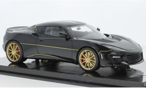 Diecast model cars Lotus Evora S 410 metallic black 2017 World Champions 13 Titles Edition 1/18 Tecnomodel