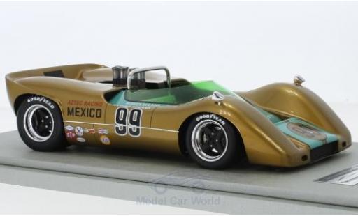 Diecast model cars McLaren M6 Base B RHD No.99 USRRC Laguna Seca 1968 M.Solana 1/18 Tecnomodel