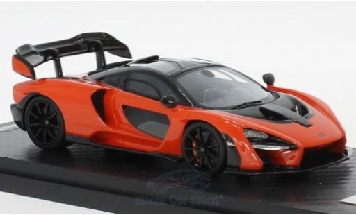 Diecast model cars McLaren Senna Base orange 2018 1/18 Tecnomodel