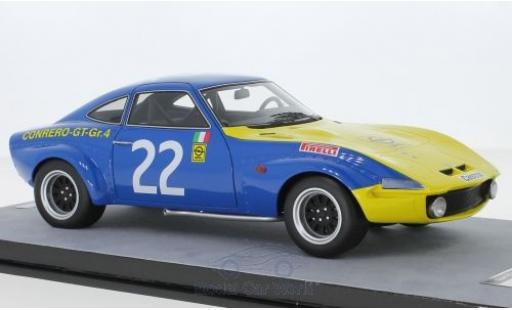 Diecast model cars Opel GT Base 1900 No.22 Squadra Conrero European Championship Monza 1972 A.Rosselli 1/18 Tecnomodel