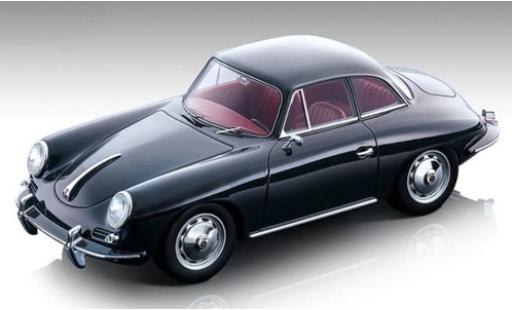 Diecast model cars Porsche 356 1961 Karmann Hardtop grey 1/18 Tecnomodel