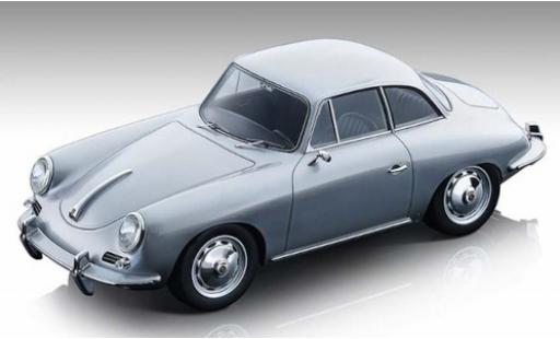 Diecast model cars Porsche 356 1961 Karmann Hardtop grey 1/18 Tecnomodel