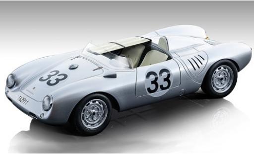Diecast model cars Porsche 550 1957 A RS No.33 KG 24h Le Mans H.Herrmann/R.von Frankenberg 1/18 Tecnomodel