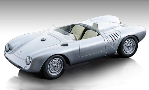 Diecast model cars Porsche 550 1957 A RS grey Strassenversion 1/18 Tecnomodel