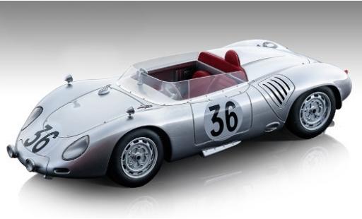 Diecast model cars Porsche 718 RSK No.36 Baron Carel Godin de Beaufort 24h Le Mans 1959 C.Godin de Beaufort/C.Heins 1/18 Tecnomodel